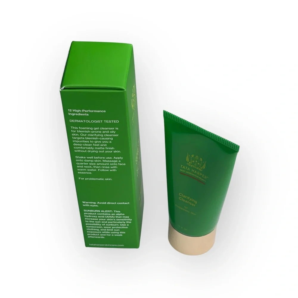 new Tata Harper 𖦹 Clarifying Cleanser 𖦹 Blemish Control Face Wash 𖦹 50 ml Sealed